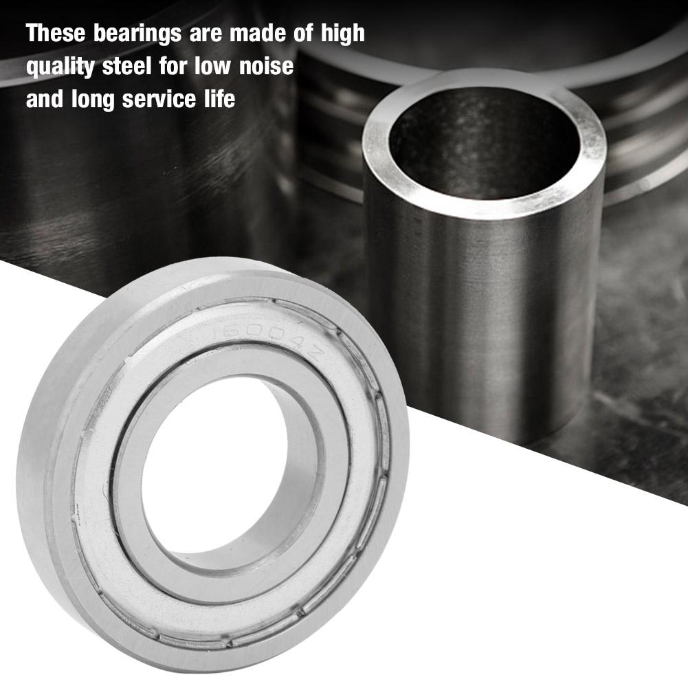10pcs Steel High Speed Double sided ed Bearings (20 * 42 * 8mm)