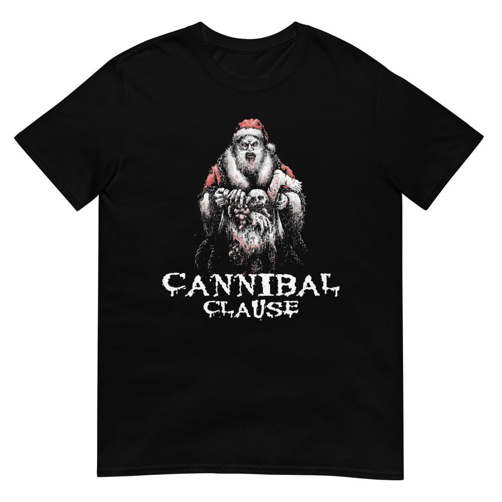 Cannibal Clause Dark Christmas Cannibal Corpse Krampus T Shirt Unisex T-Shirt S