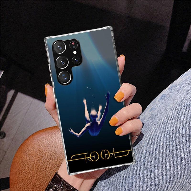 Band T-Tool Schism Phone Case For Samsung Galaxy S24 S25 Edge S26 Ultra S23 S22 S21 Plus S20 FE + Personalized Print Cover Galax