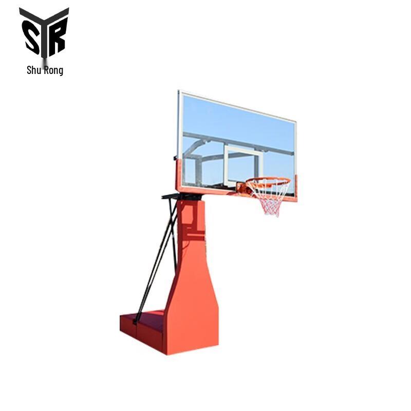 Portable Outdoor Tempered Glass Basketball Hoop