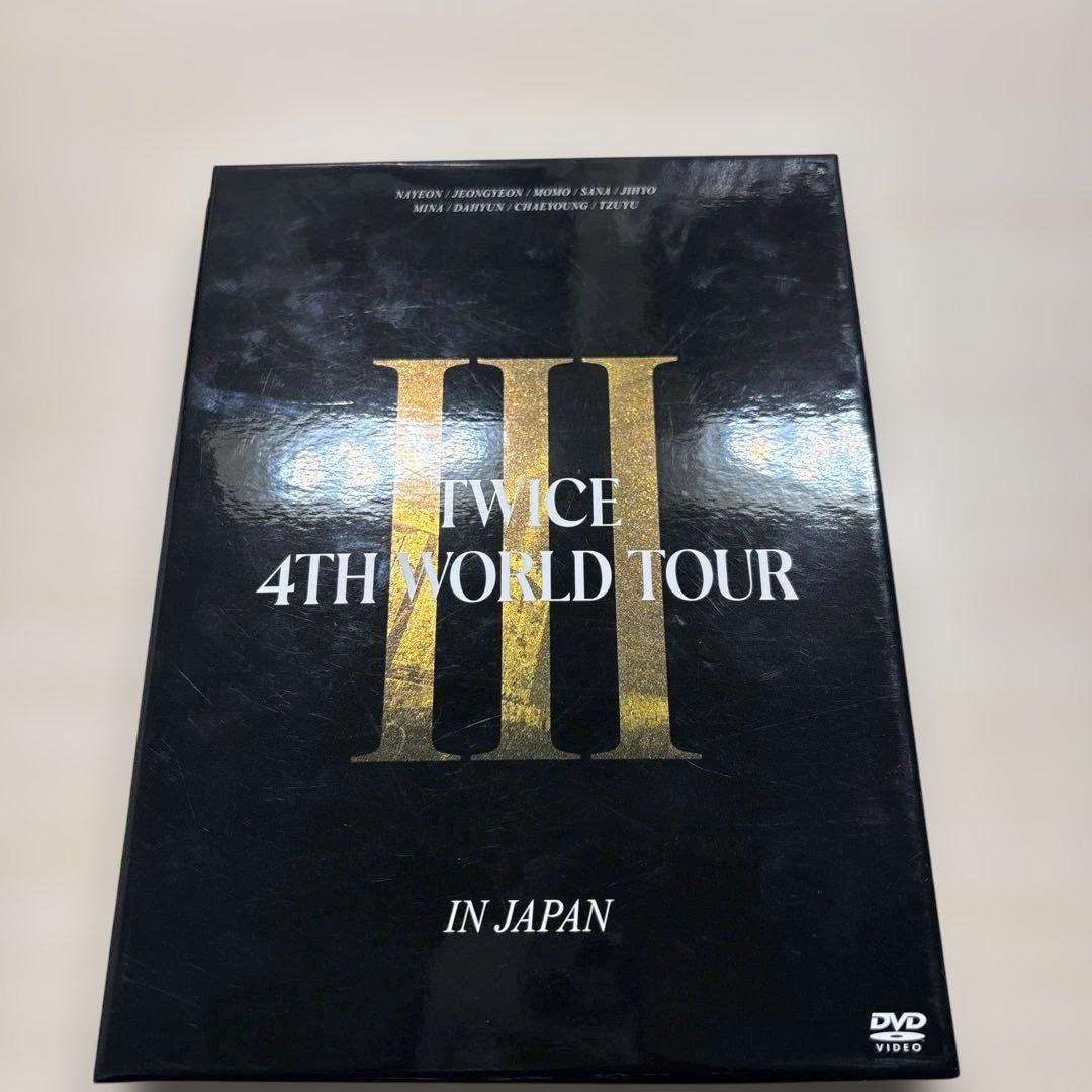 

[USED] TWICE 4TH WORLD TOUR IN JAPAN LIVE DVD