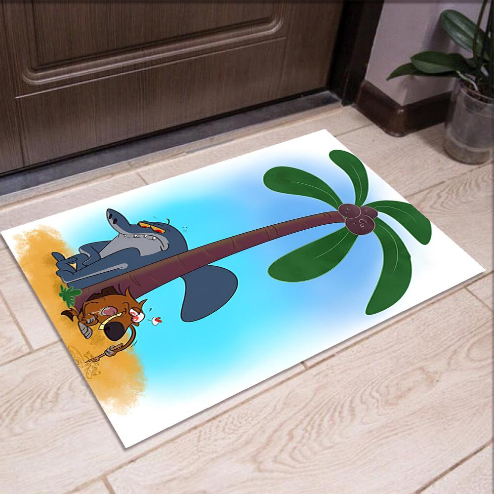 Zig & Sharko Printed Carpet Rug for Office Chair Living Room Bedroom Kitchen Room Decor Gifts