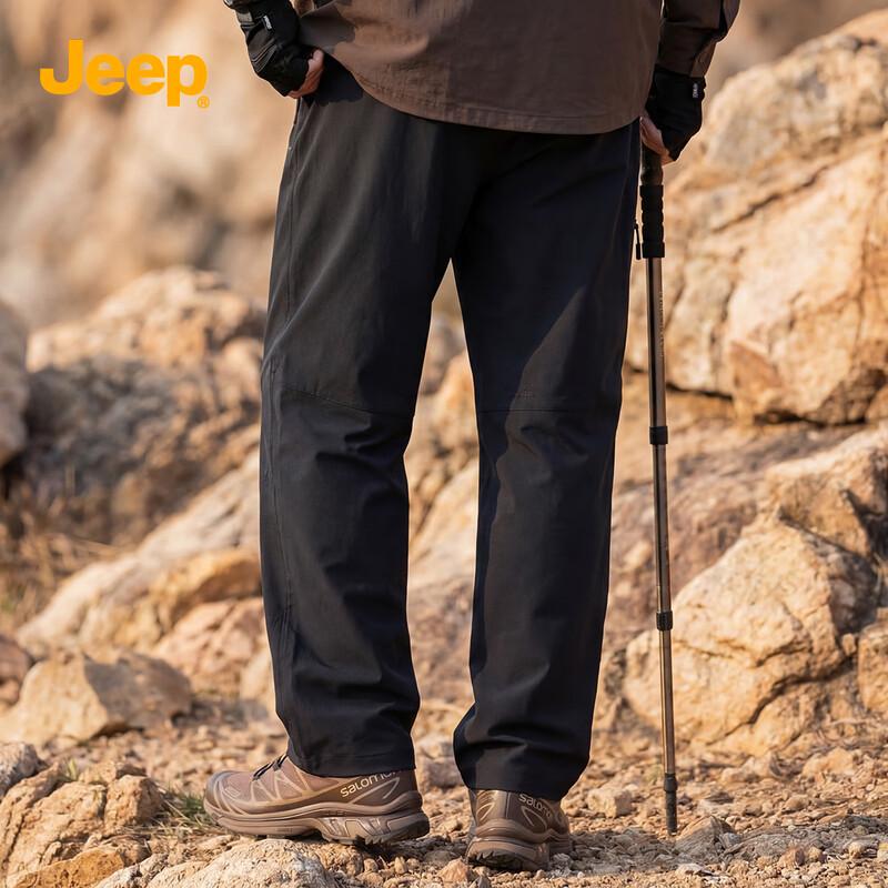 JEEP Men's Outdoor Splash-Proof Cargo Pants