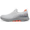 Go Walk 7 Tkanina Wygodne Wszechstronne Wsparcie Niskie Buty Lifestyle Codzienne Męskie sneakers Szary Pomarańczowy 216633-GYOR