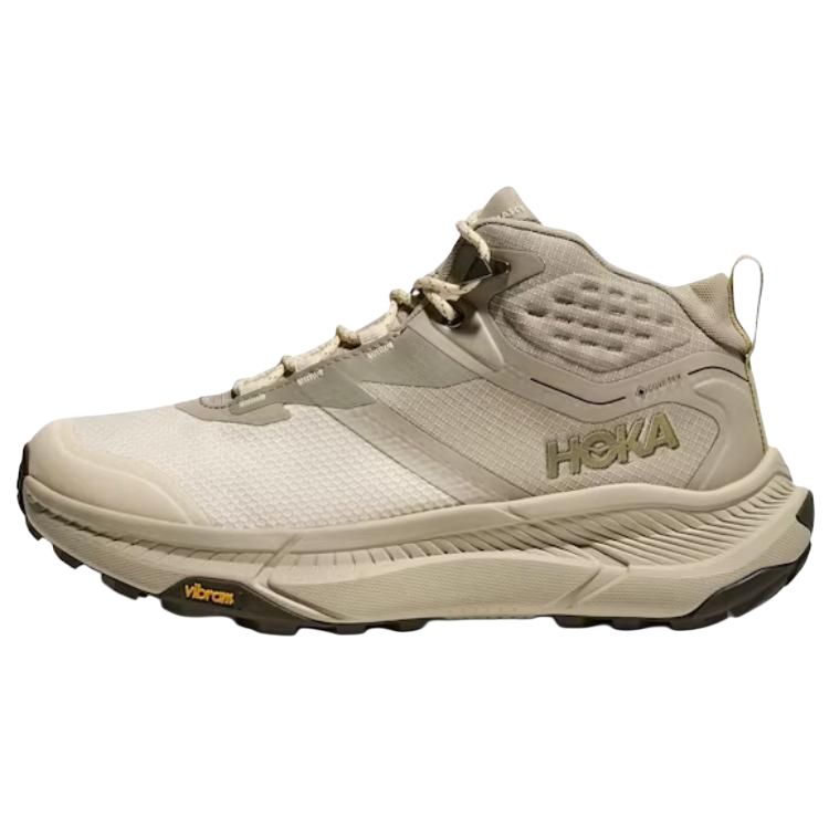Hoka One One Transport Hike Gore-Tex Comfortable Durable Hiking Shoes Women Hiking Shoes Beige 1172913-OVN