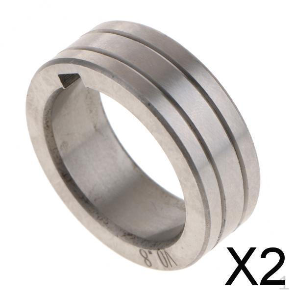 

2x 0,8 мм Подшипниковая сталь Подающий ролик для сварочного полуавтомата MIG 30 мм Внешний диаметр