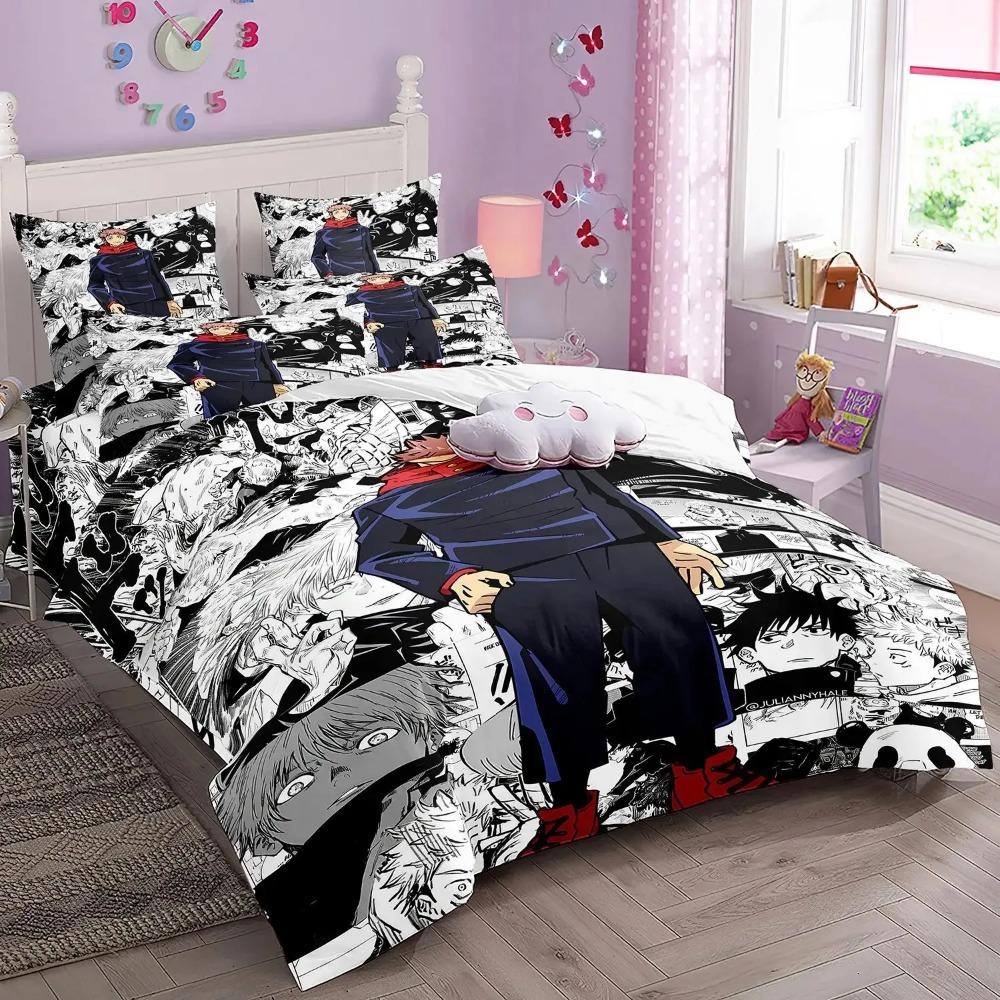 Copripiumino Federa Biancheria da Letto Decorazione Camera da Letto Regalo Bambini adulto Singolo Matrimoniale Grande Dimensioni Copripiumino con Zip