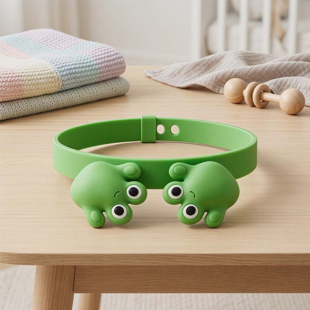 3D Printing Sun Protection Cap Creative Outdoor Beach Hat 3D Printing Frog Cap Beach Holiday