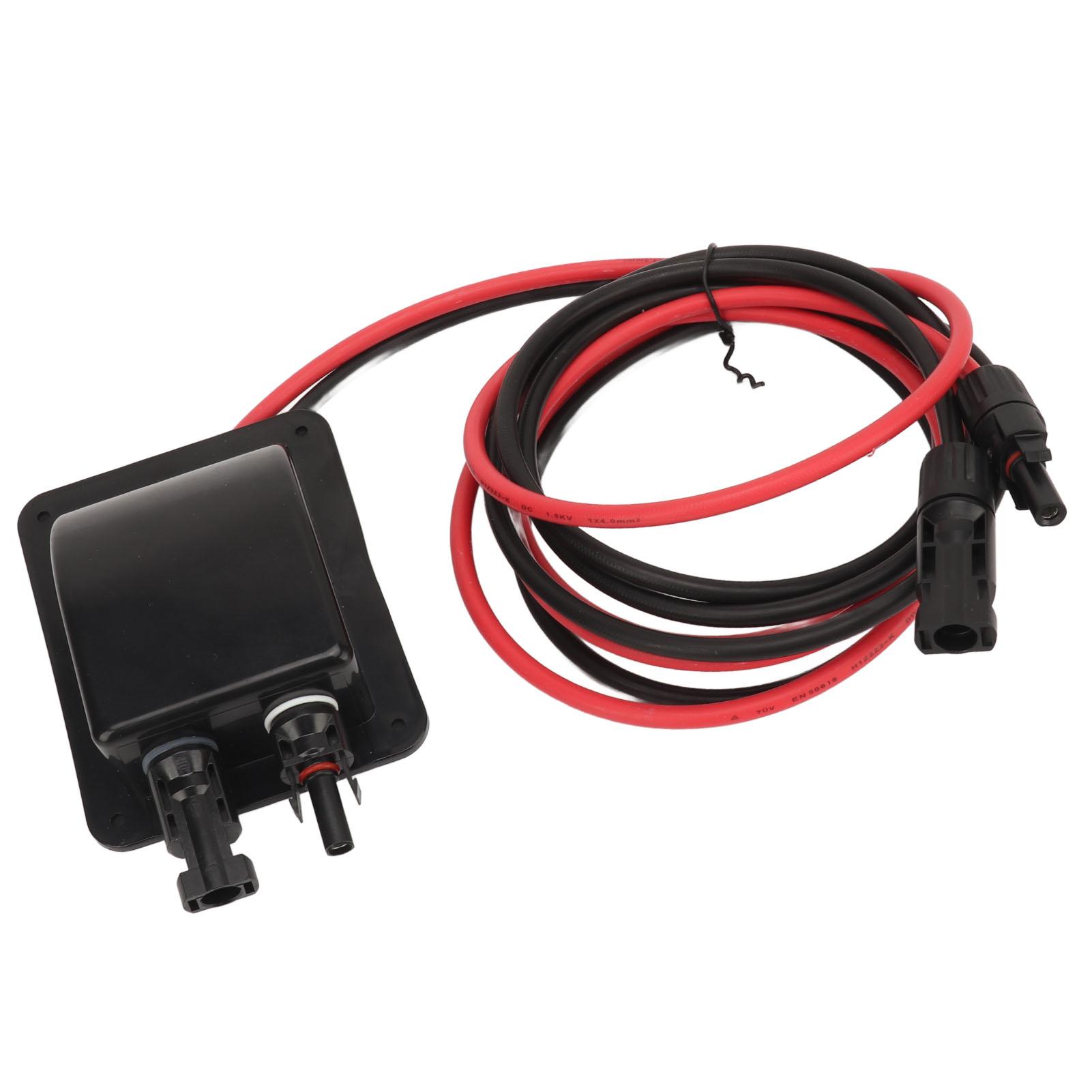 

Провод солнечной панели с разъемом, кабельный ввод, солнечный адаптер, удлинительный кабель 2 м 10AWG для фотоэлектрических систем