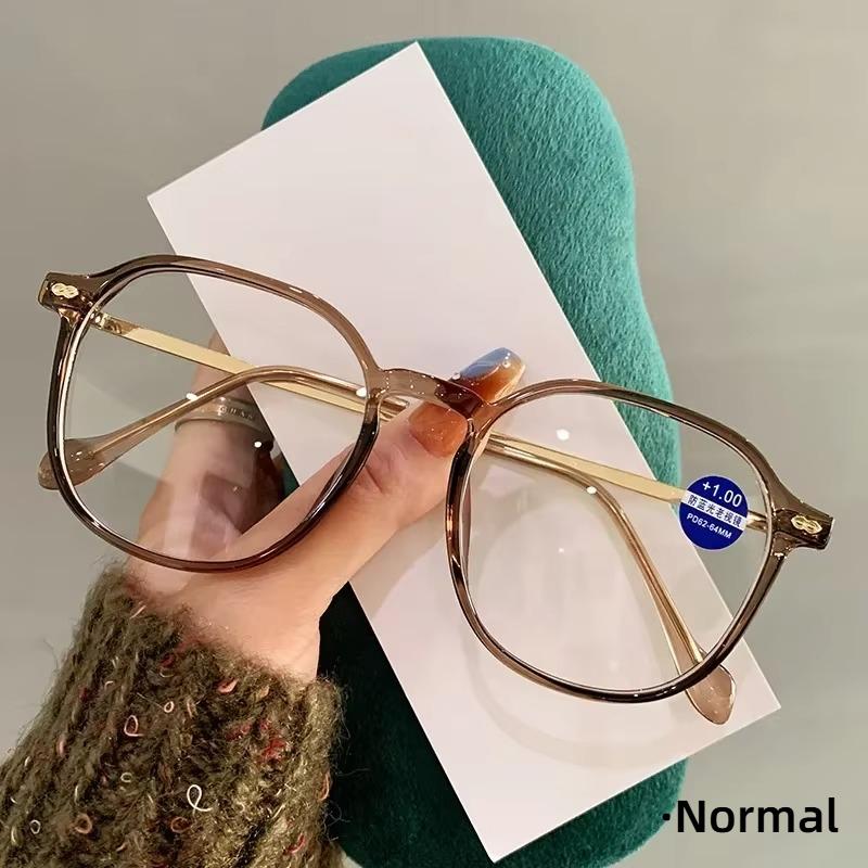 Hd Reading Eyeglasses Blue Light Blocking Ultra Light Unisex Eyewear Far Sight Glasses Fashion Multifocal Presbyopia Eyeglasses