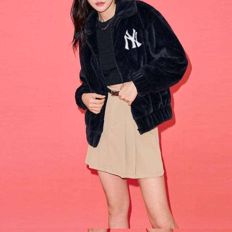 New MLB Jackets Unisex Black 3AFDV0236-50BKS