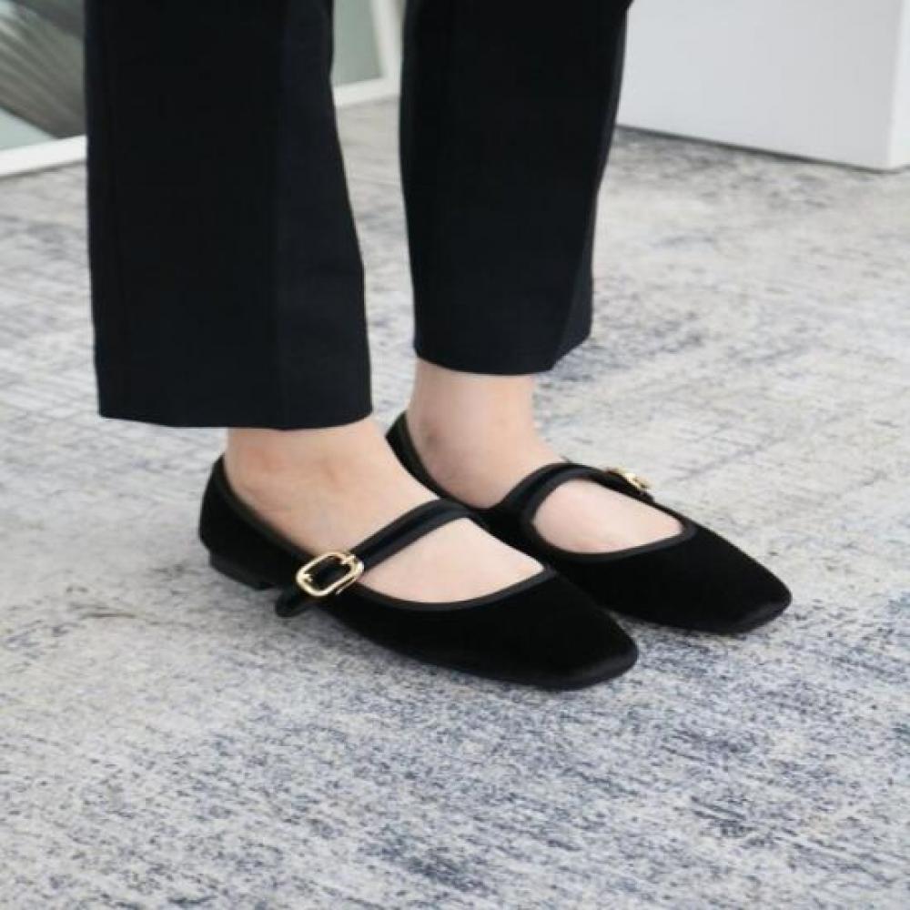 Open Run Boterbe TOne On TOne Suede Flats