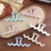 Simple Large Wavy Hairpin Women'S High-End Back Head Hair Grab Clip Headgear Hairpin High-End Hair Accessories