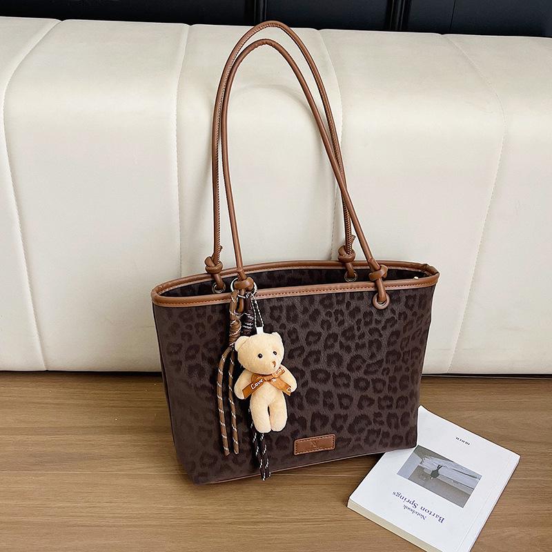 High-End Retro Umhängetasche mit Leopardenmuster 2025 - Trendiges Modeaccessoire für Frauen