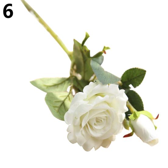 Artificial Rose Flowers Cloth Centerpiece Craft Wedding Party Home Decor