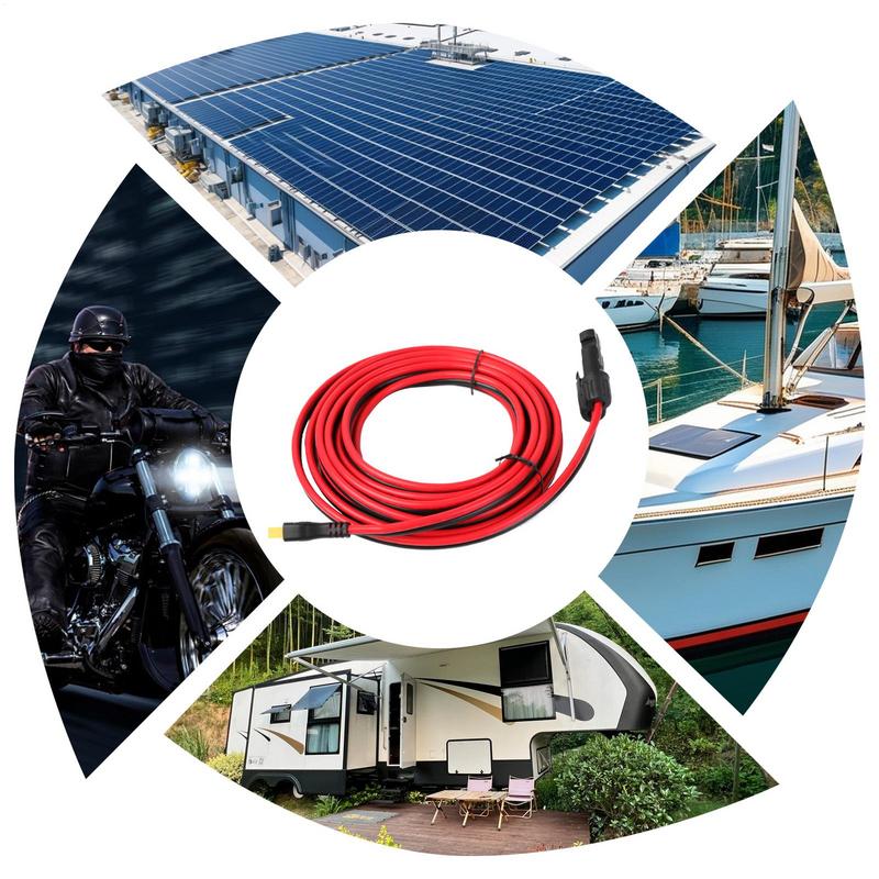 Solar Extension Cable Solar Cable Extension Consumer Electronics For Wind Energy Parts Accessories Inverter Setup Off-Grid