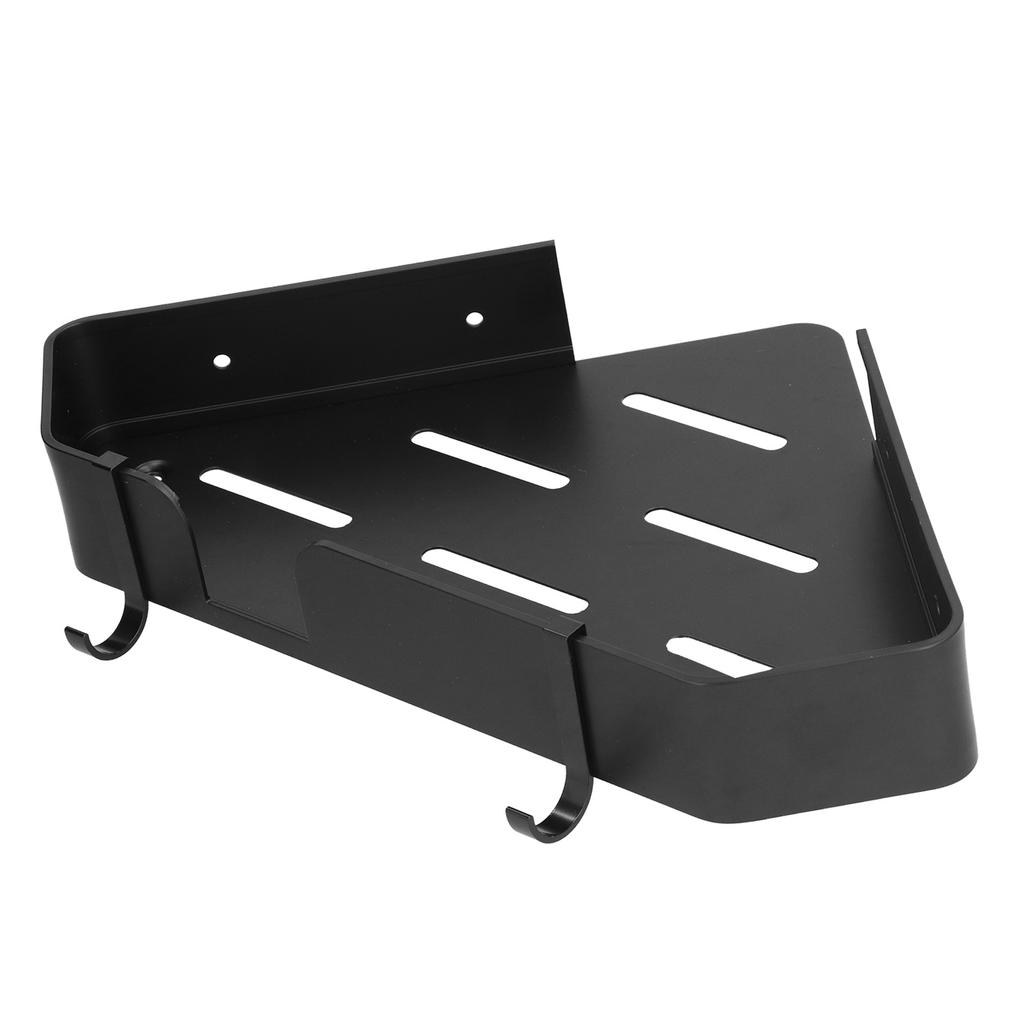 Shower Corner Shelf Aluminum 23x32cm Wall Mounted
