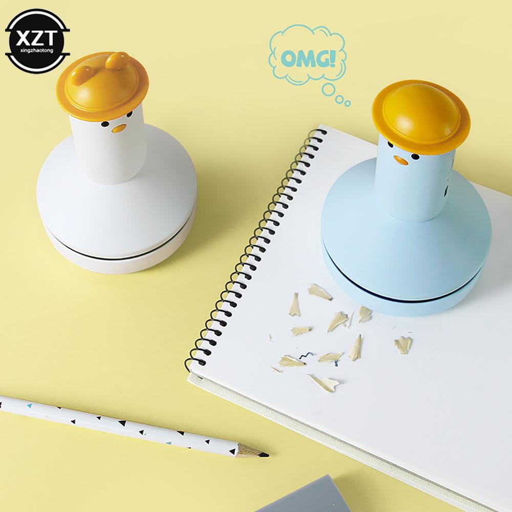 Cute Handheld Desktop Vacuum Cleaner USB Rechargeable Small Mini Cleaner Powerful Portable Automatic Cleaner Car Clean