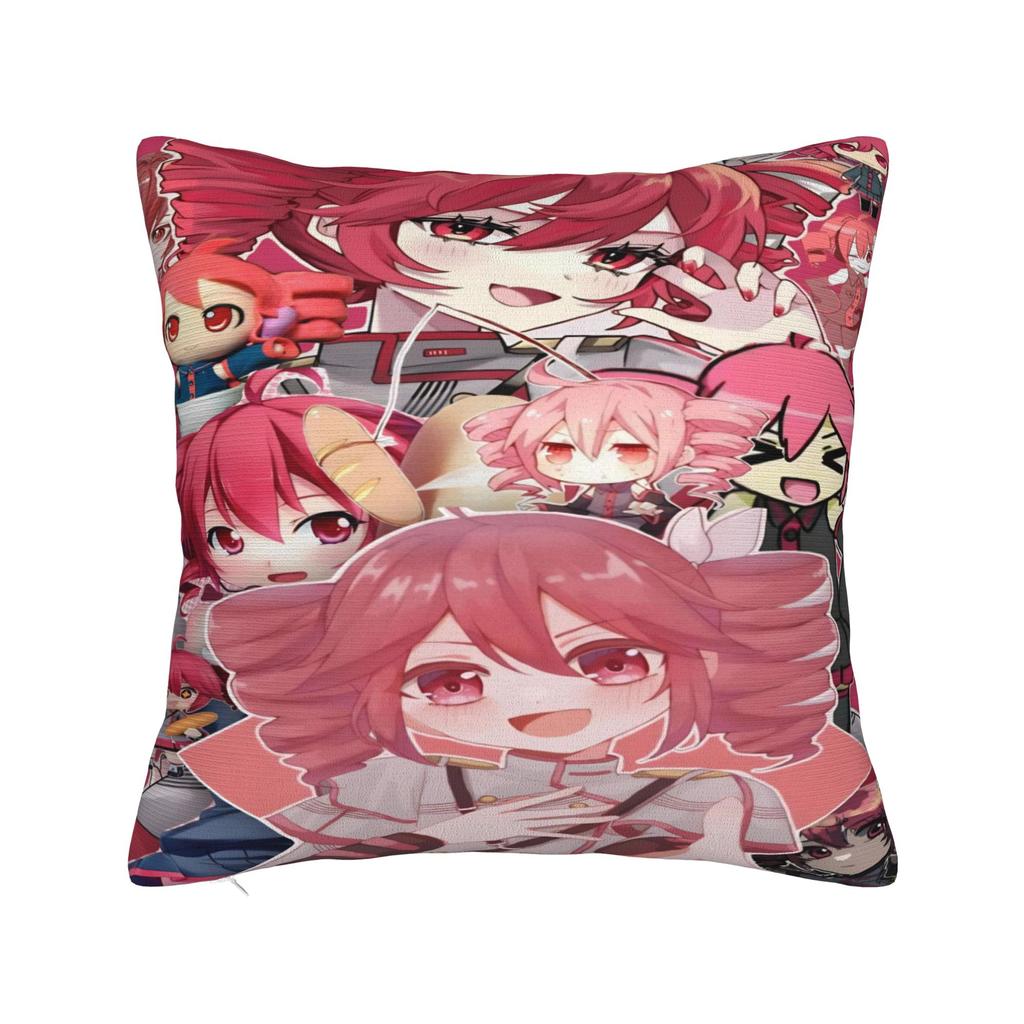 White Lily Cookie Cookie Run Kingdom Pillow Cases Cushion Cover Awesome Decorative Pillowcover for Car 4545cm
