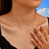 Fashion Love Heart Pendant Necklace for Women, Layering Necklaces Stainless Steel Minimalist Jewelry Free Nickel