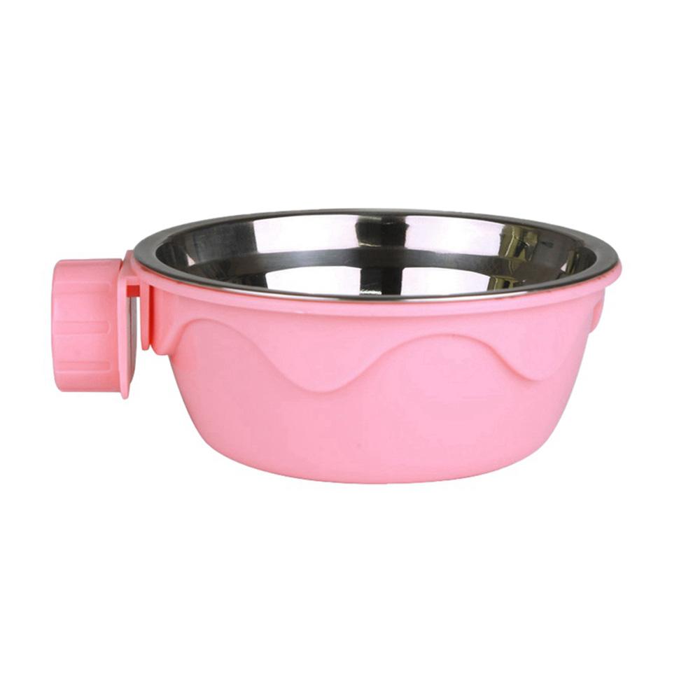 

Removable Plastic Training Puppy for Cage Dish Dog Bowl Pet Supplies Feeding Bowl Food Feeder