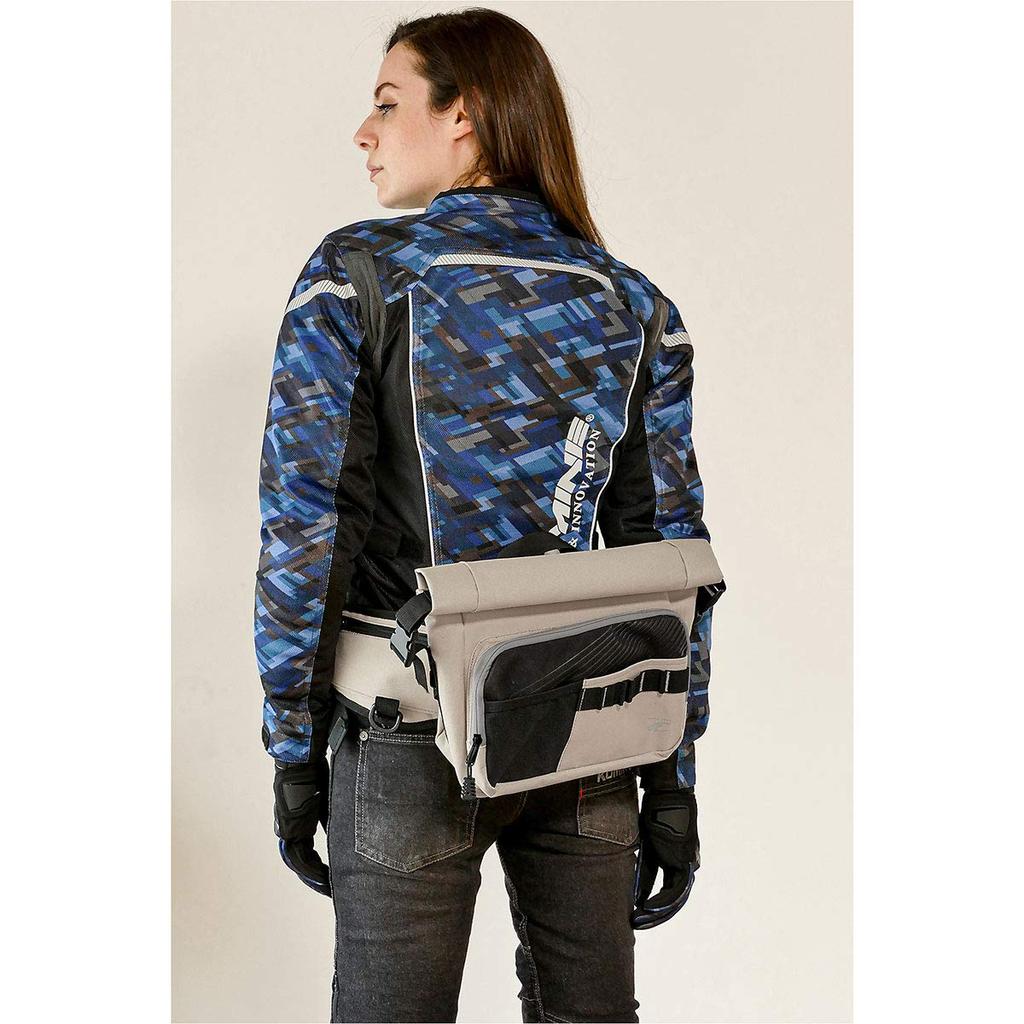 Motorrad wasserdichte Gürteltasche 5L Schwarz Free 13002 Waterproof [Komine] SA-243