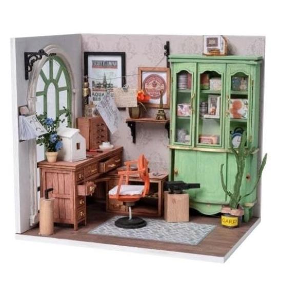 

DIY Miniature House Dollhouse DGM Series with Japanese Instructions Tsukurundesu® (My Atelier)
