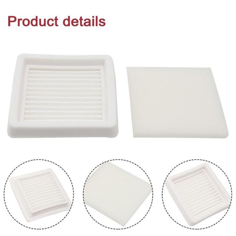 Pack of 2 Convenient Vacuum Cleaner Filter Replacement Part Vacuum Filter Plastic Material Spare Part for A226002030