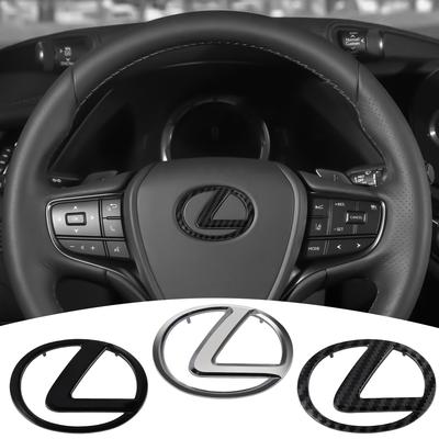 Car Steering Wheel Center Logo Emblem For ES300 RX330 RX300 GS300 IS250 IS200 CT200h IS300 NX RX LX GX GS Auto Accessories