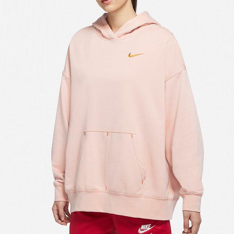 Nike Sportswear Swoosh Women'ss Oversize Hoodie Pink DM6202-601