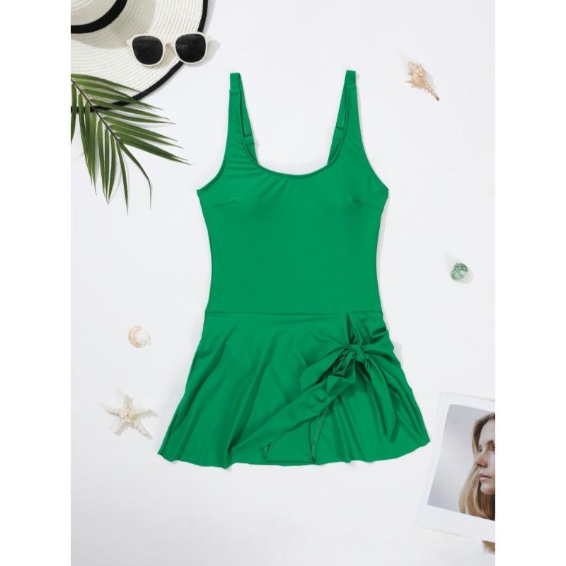 Brilliant New Vest-style One-piece Swimsuit 2556