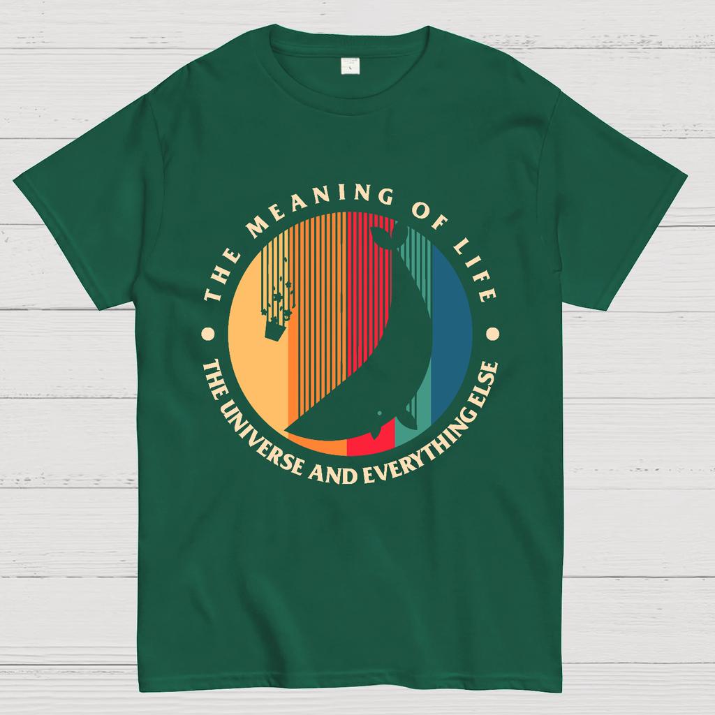 The Meaning Of Life - The Universe And Everything Else Cotton Summer Casual Cool Loose T-Shirt