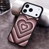 Love Pattern Art Phone Case for iPhone 17 16 15 Pro Max Air 14 13 12 11 Plus Shockproof Capa Cover