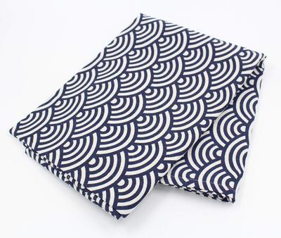 SAWAN Japansk Traditionell Japansk Seigaiha 130x180cm Duk, Stil, Mönster, Mönster,