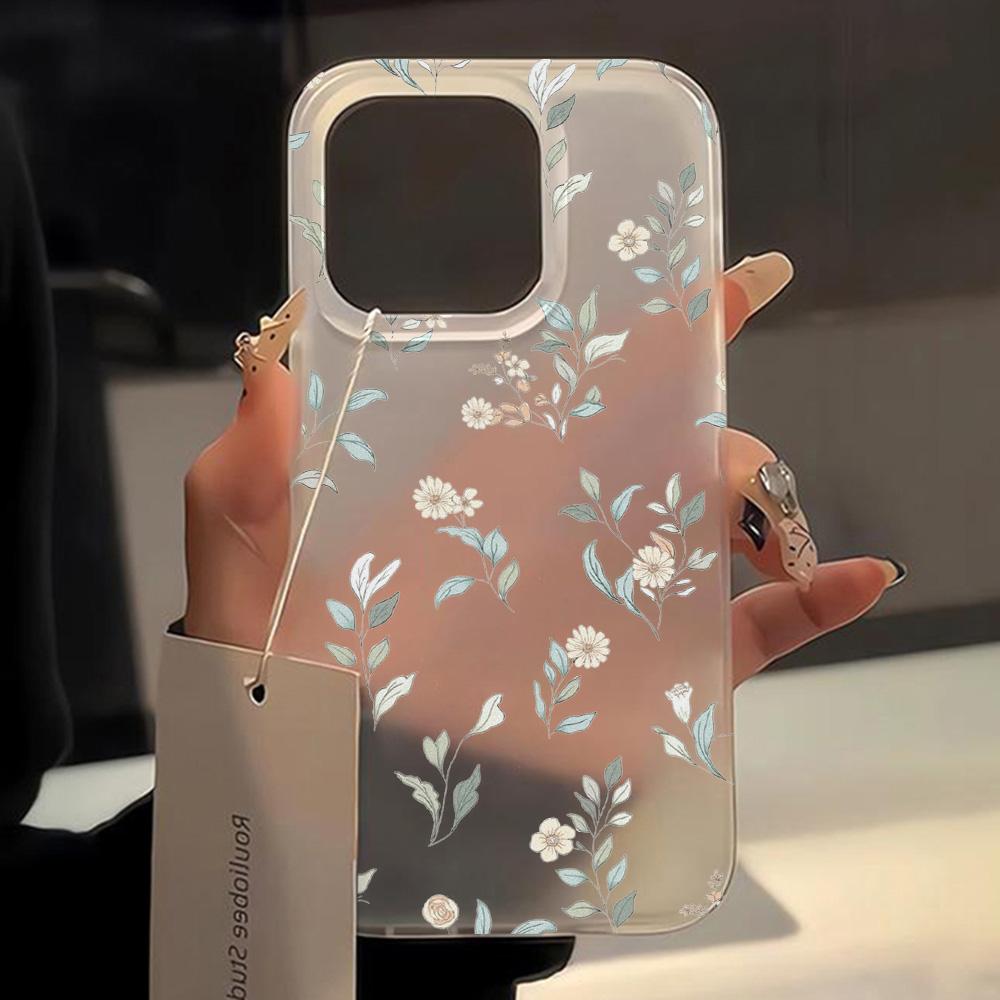 Many Flowers Phone Case For IPhone 15 11 14 Pro Max 12 13 16 17 Plus Cases Soft Matte Protective Covers Transparent Funda Shell