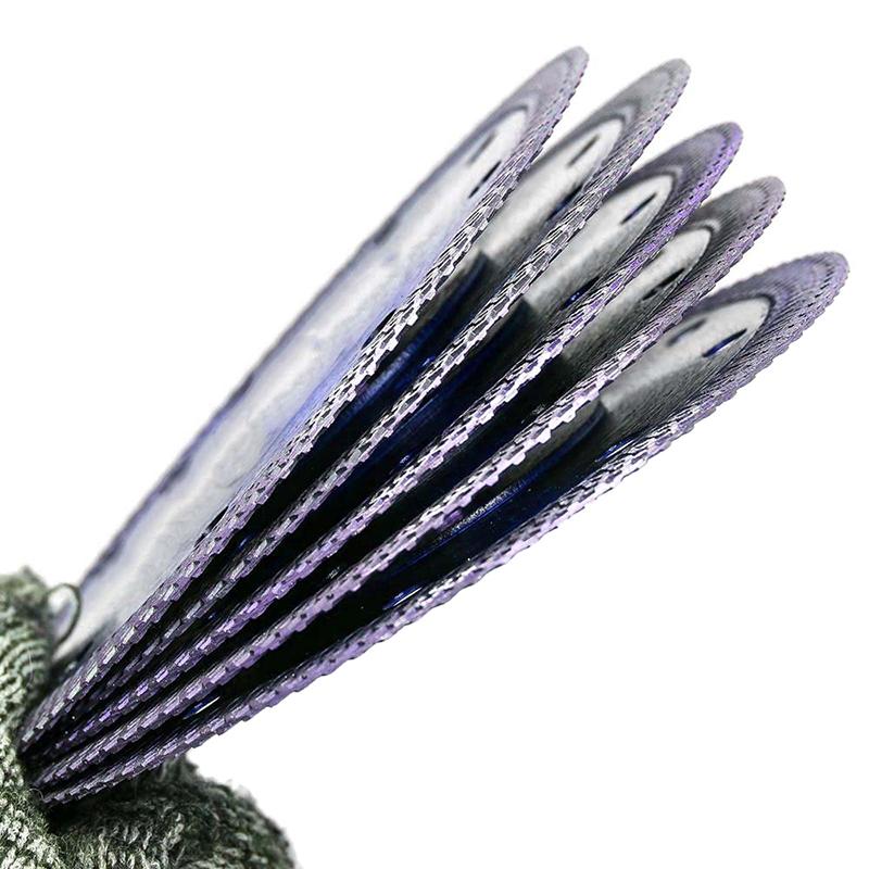Multifunktionales 105/115/125MM Turbo Diamantsägeblatt Granit Trennscheibe Porzellan Fliese Keramik 3 Größen Winkelschleifer
