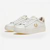 Fred Perry New Spencer Leather B2333 Porcerlain Metalic Gold 349 