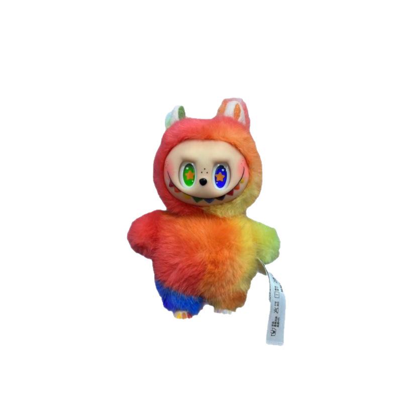 .0 Labub Sixth Generation Vinyl Face Pendant Heart Macaron Doll Blind Box Change Baby