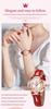 OLEVS Women's Watch Set - Easy-to-Read Bracelet Watch - Premium Stainless Steel - Calendar, 3 ATM Water Resistance, Luminous Gold/Silver (Red)