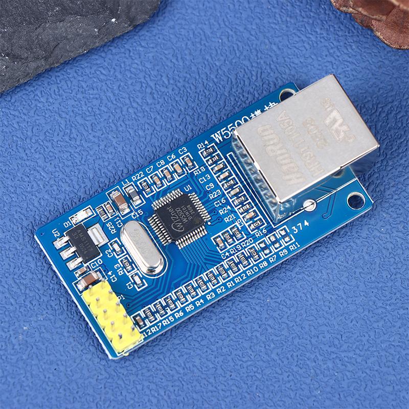 1/3Pcs W5500 Ethernet Network Module Hardware Spi Interface Full Hardware Tcp/Ip Protocol Stm32 Diy Projects For Arduino