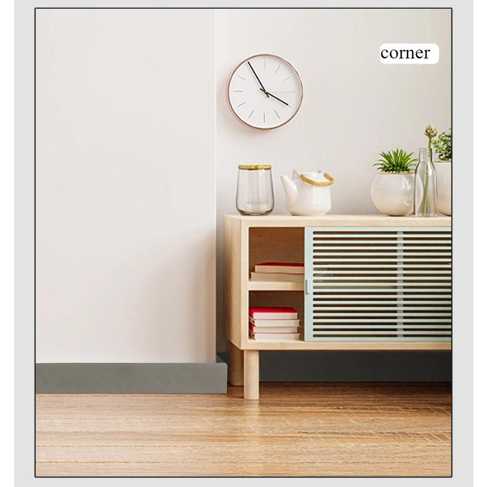 Hot 2M Waterproof Enclosure Self Adhesive Skirting Line 3D Wall Sticker Thickened Anti-collision Decoration Kid's Corner Line