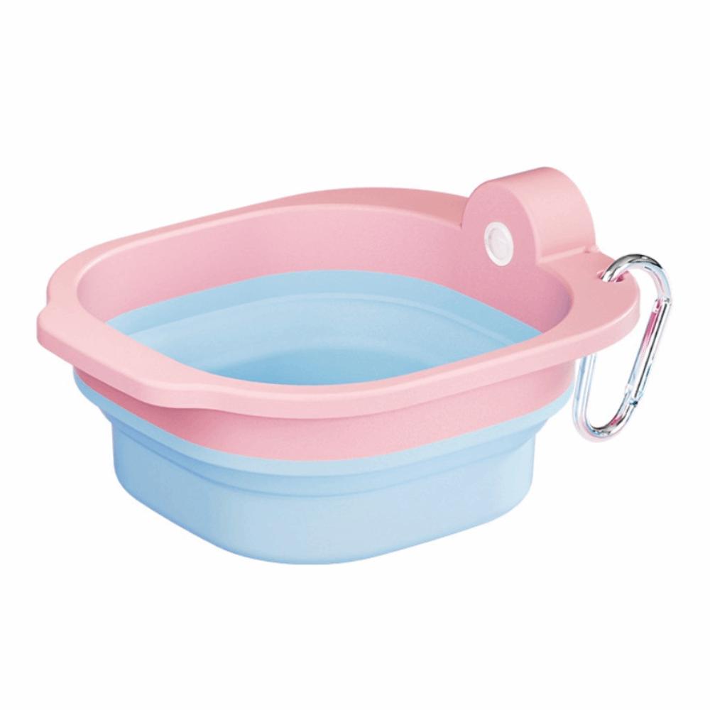 Portable Collapsible Dog Water Bowl Lightweight Pet Food Water Feeding Tray  Outdoor
