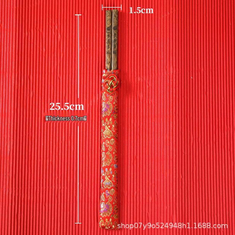Birthday, Wedding, and Baby Celebration Longevity Chopsticks Party Favors 25CM Longevity Engraving
