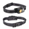 Headlamp Flashlight COB LED High Brightness Adjustable Angle Headlight for Camping Running Cycling F
