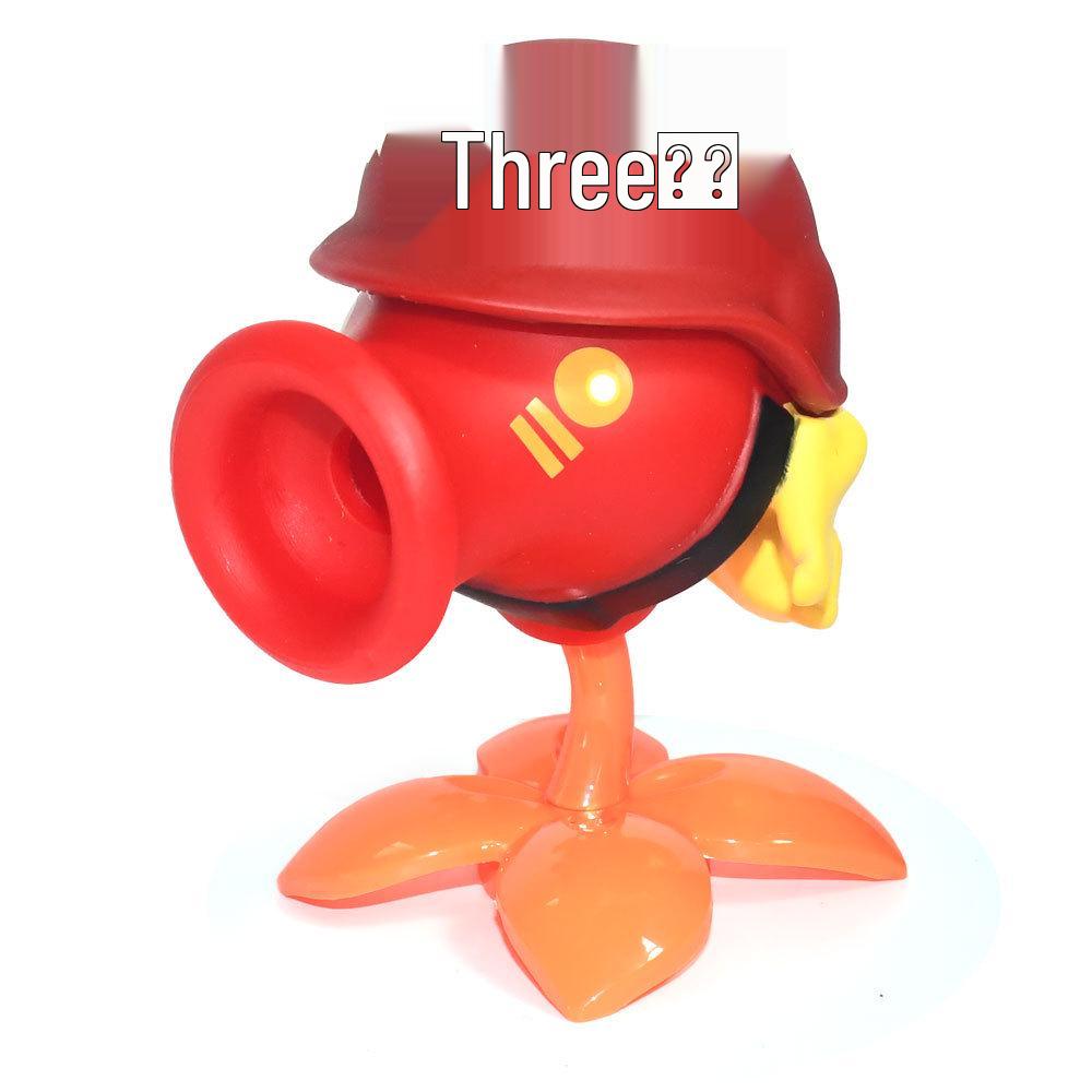 Plantas vs.. Conjunto de Brinquedos Peashooter Fogo e Gelo de Plants vs. Zombies
