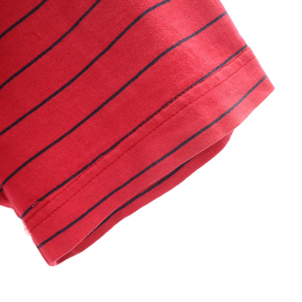 POLO JEANS CO RALPH LAUREN Border Pattern Short Sleeve T-shirt 160 Kid's Used