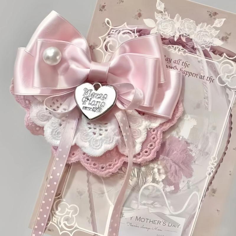 Sweet Multi-layer Bow Lace Hair Clip 1/2Pcs Elegant Lolita Style Hair Accessories for Women