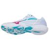 Mizuno Wave Claw 2 Wide 'White Fuchsia Blue' Sneakers 71GA211060