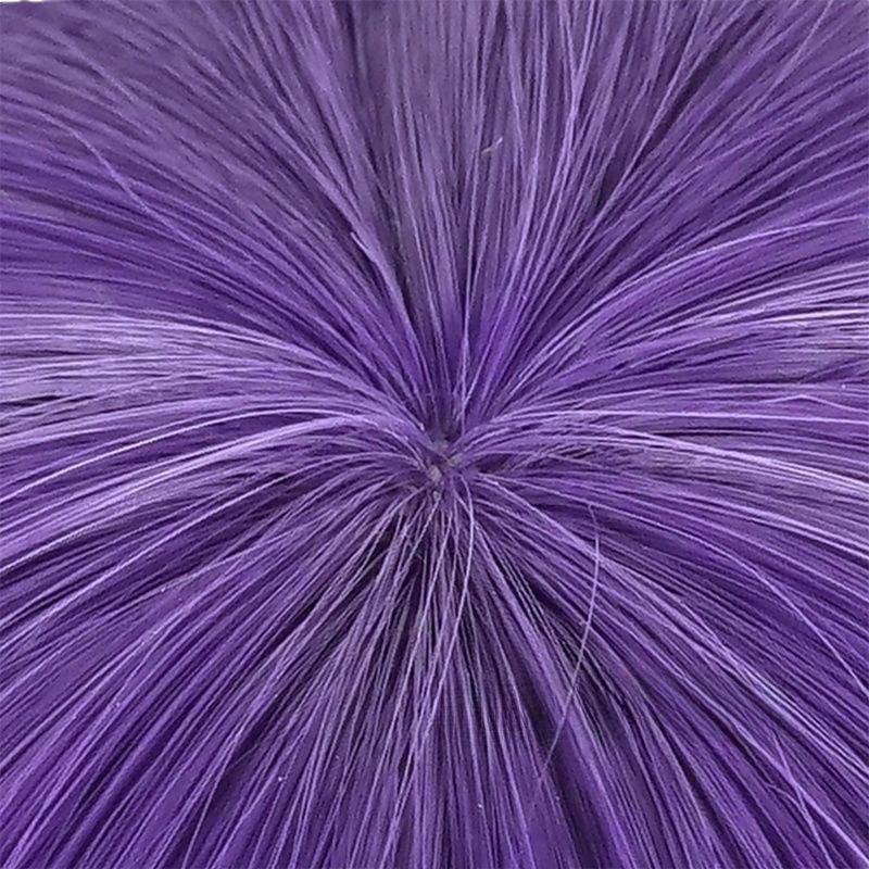 Anime Cosplay Wig, Asahina Mafuyu Purple Ponytail High-Temperature Fiber Synthetic Hairpiece