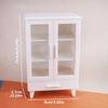 Mini Cabinet Model Dollhouses Accessories For Bedroom Kitchen Living Room Tiny House Decoration